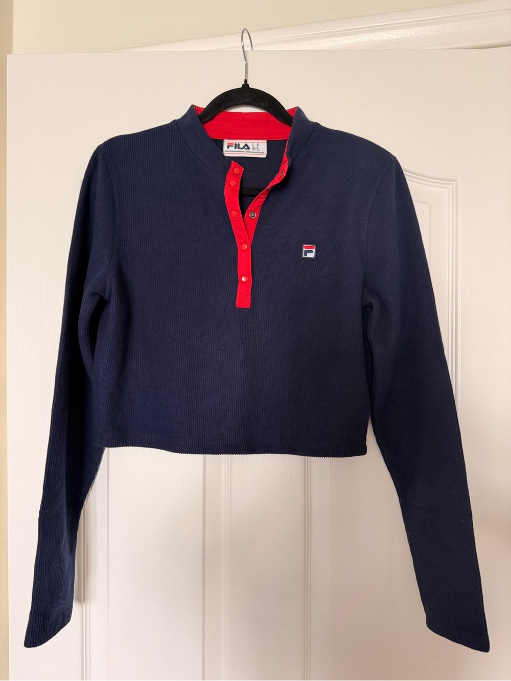 Fila Snap Button Sweater